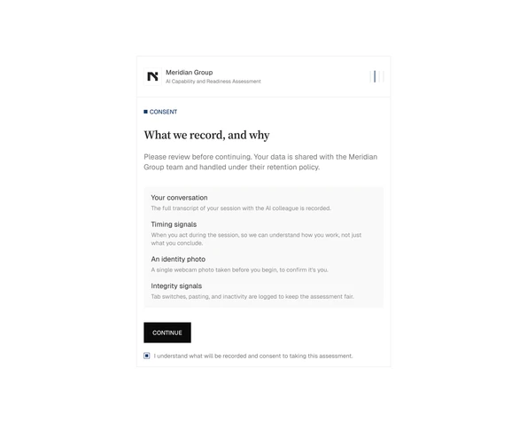 Consent Screen